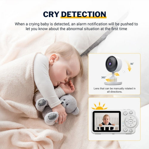 Baby Camera with Audio and 2.8" Wireless Baby Monitor