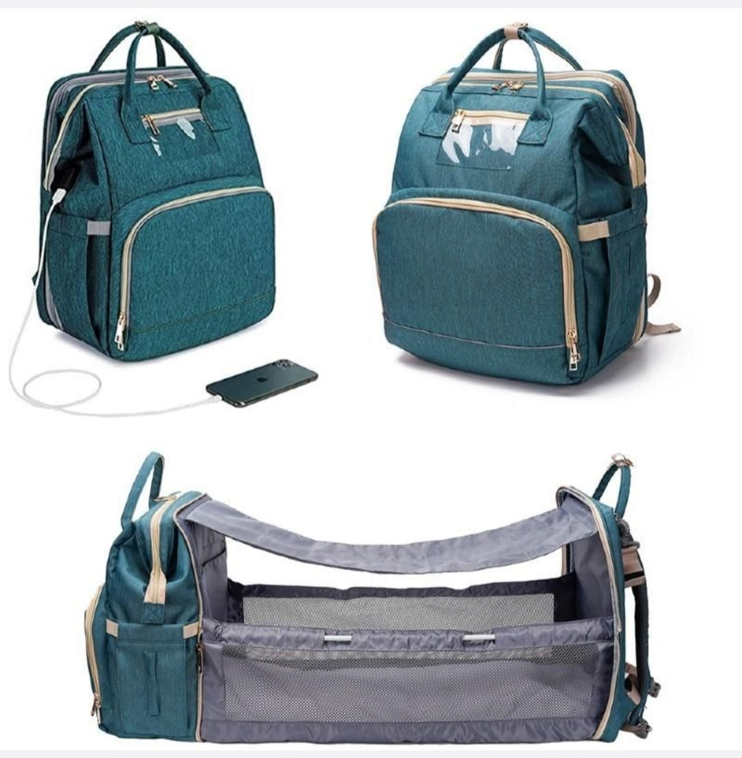 Foldable Baby Bed And Backpack