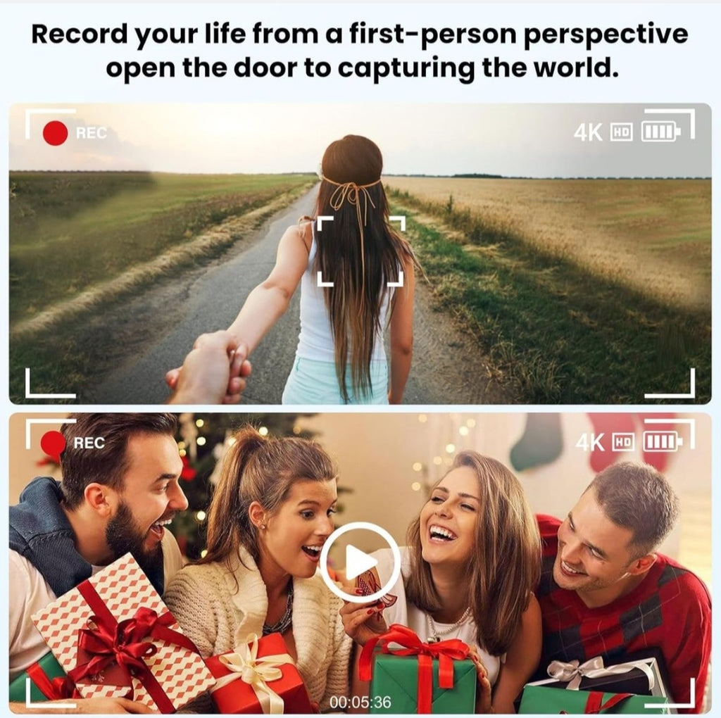 AI Smart Glasses- 4K Resolution